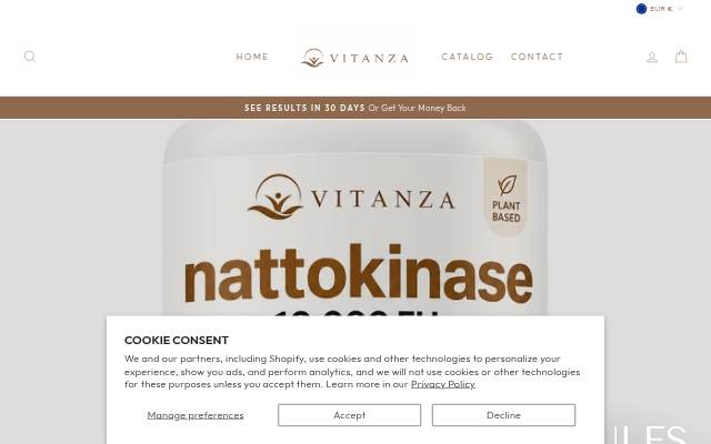 Vitanza storefront