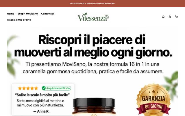 Montra da Vitessenza