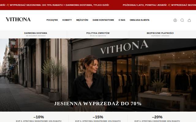 V I T H O N A storefront