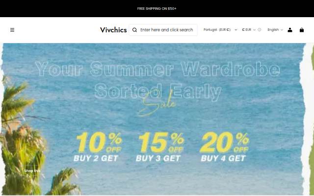 Vivchics storefront