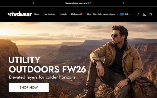 vivdwear storefront