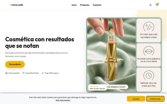 VIVEALUME storefront