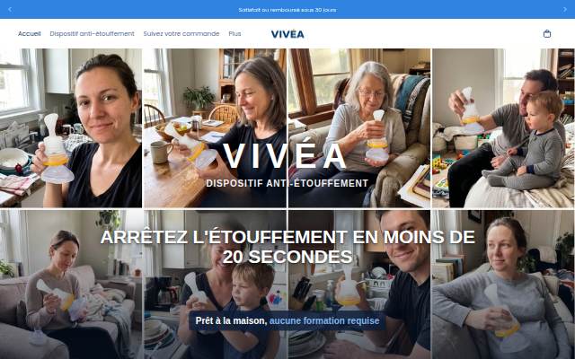 VIVÉA storefront