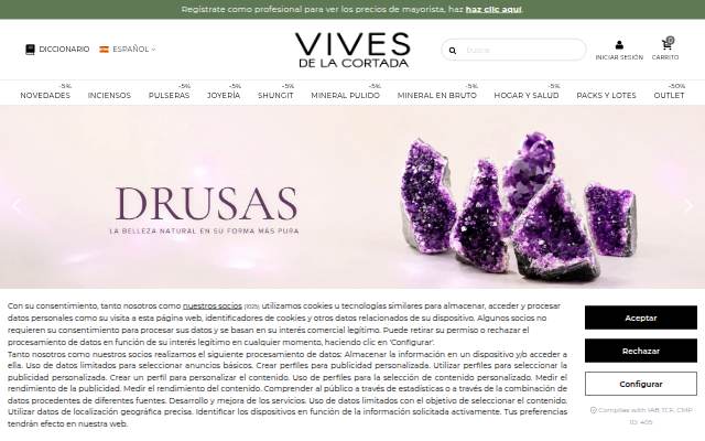 Montra da Vives de la Cortada