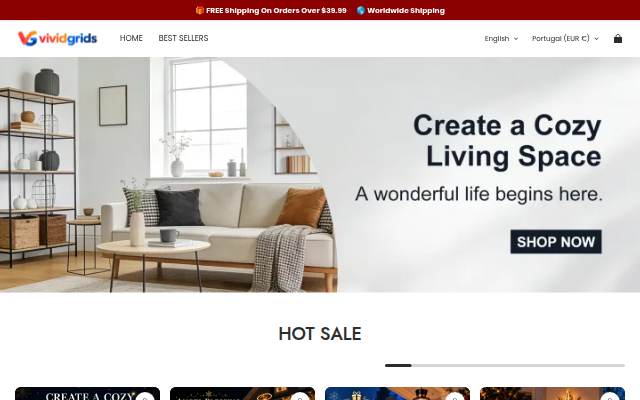 vividgrids.com storefront