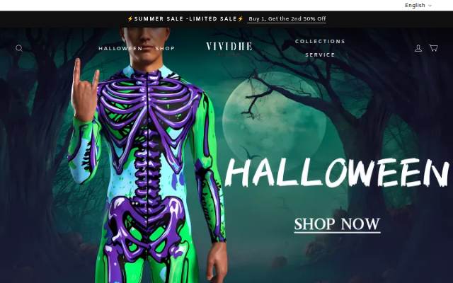 VIVIDHE storefront