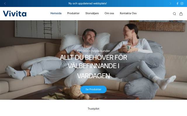 Vivita storefront