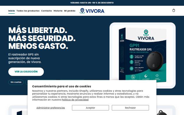 Vivora storefront