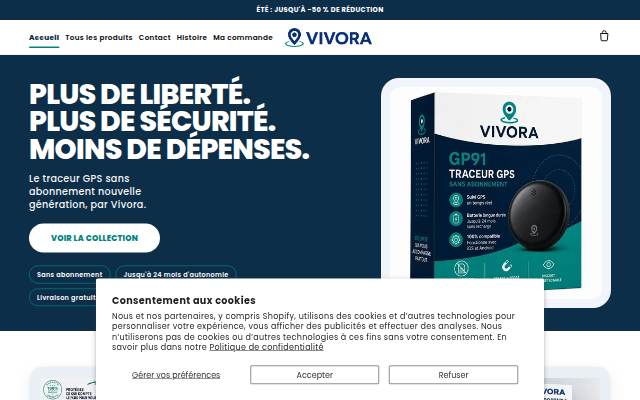 Vivora-Fr storefront