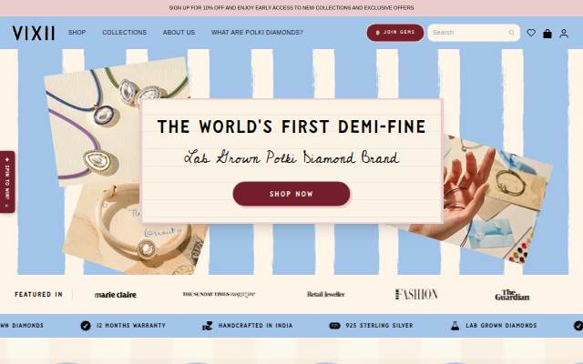 VIXII storefront