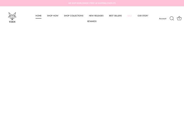 Startseite von VIXN