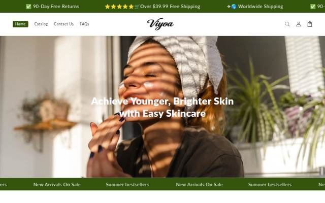 Viyoa storefront