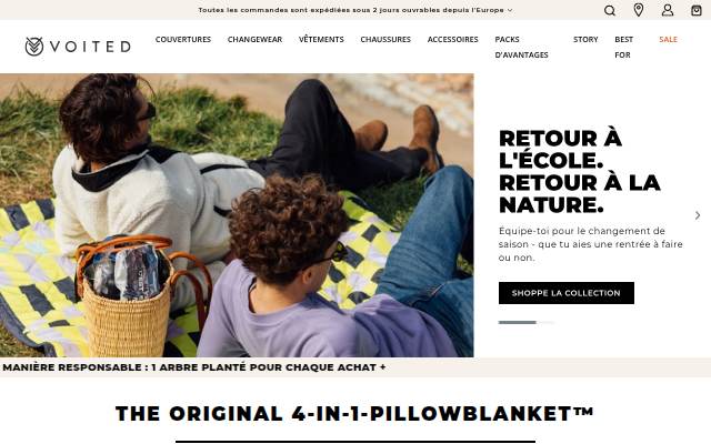VOITED FR storefront