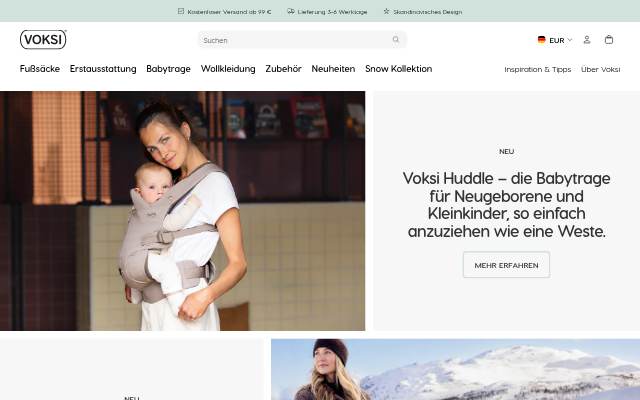 Voksi storefront