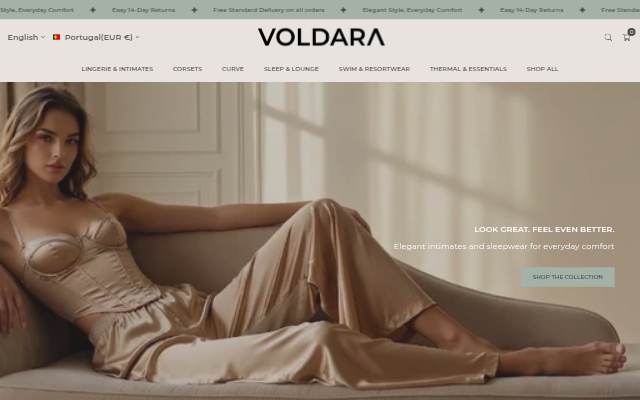 Startseite von Voldara