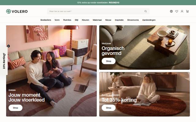 Volero storefront