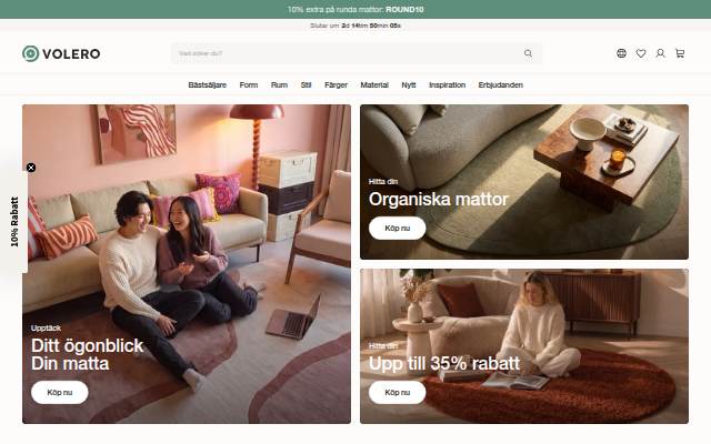 Volero storefront
