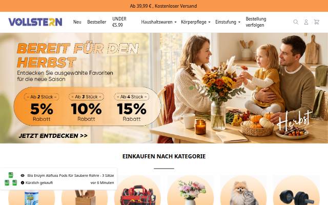 vollstern storefront