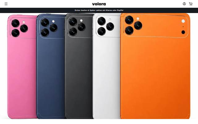 Volora storefront