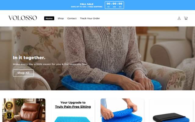 Volosso storefront