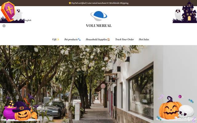 Volumereal storefront