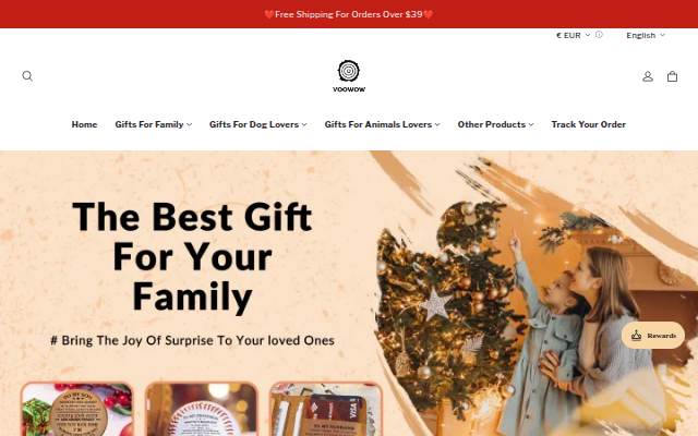Voowow storefront