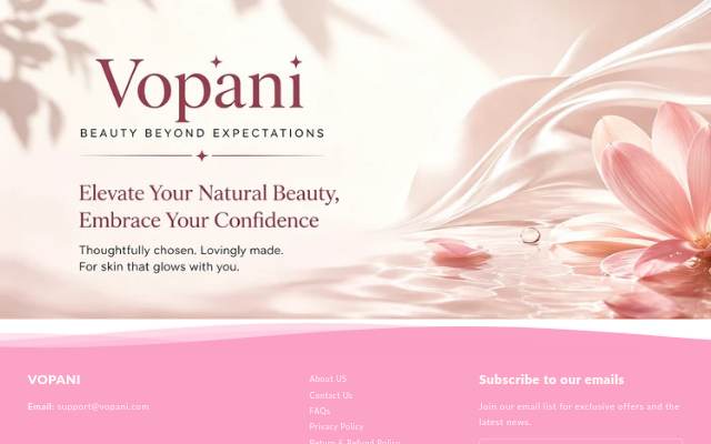 Vopani storefront