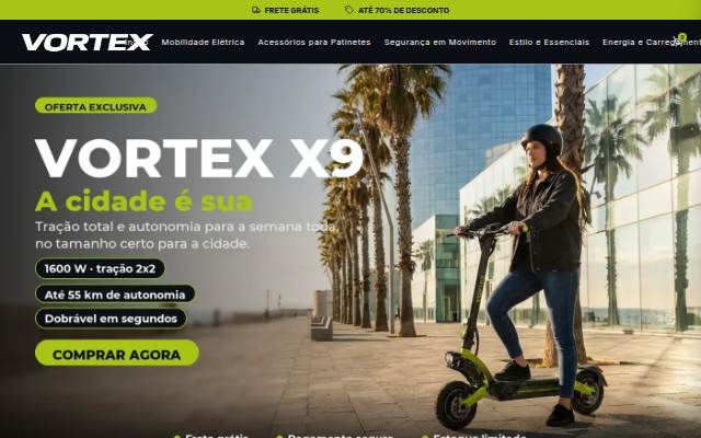 Vortex storefront
