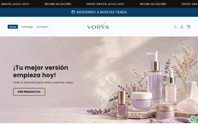 VORYA storefront