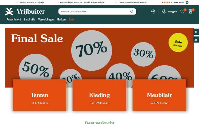 Vrijbuiter storefront