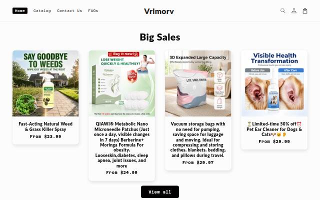 Vrlmorv storefront