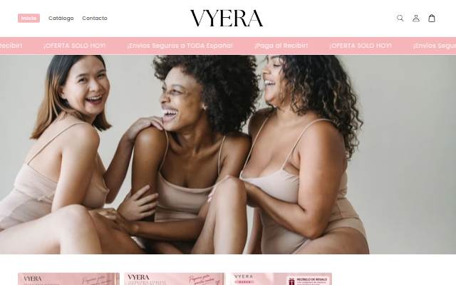 Escaparate de VYERA