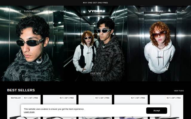 Startseite von VYSER Eyewear