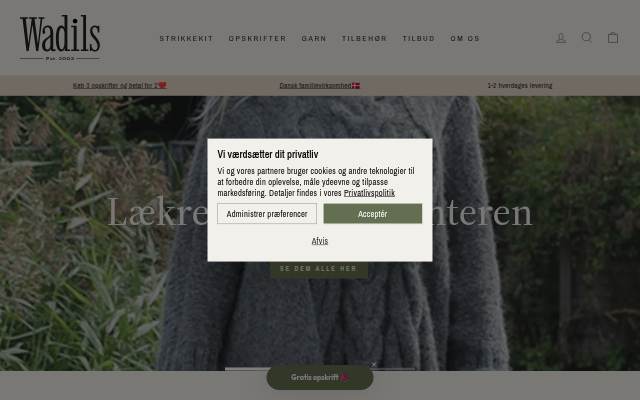 Wadils storefront
