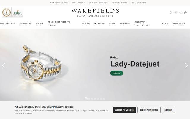 Jewellery &amp; Watches storefront