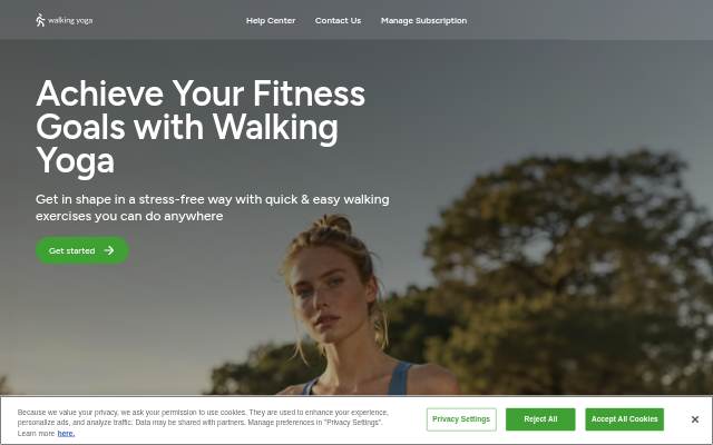 Walking Yoga: #1 Walking Weight Loss Program storefront