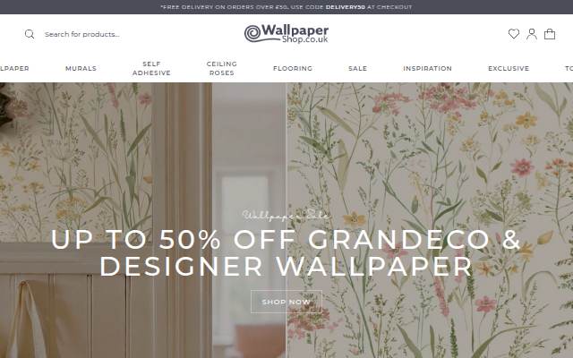 Wallpaper Shop storefront