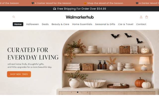 Startseite von Walmarkerhub