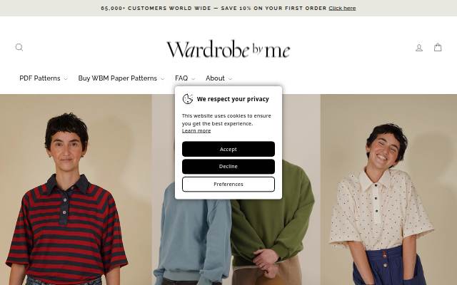 Wardrobe By Me storefront
