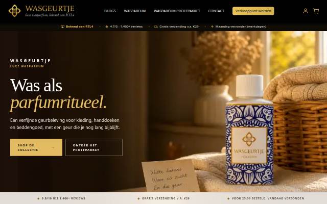 Wasgeurtje storefront