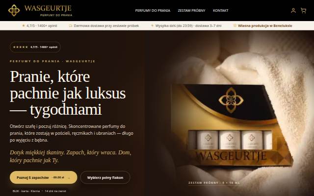 Wasgeurtje.pl storefront