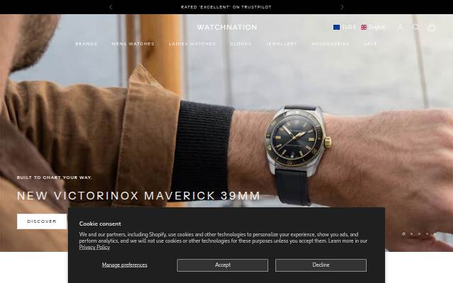 WatchNation storefront