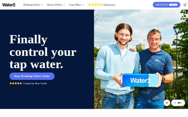 Water2.com storefront