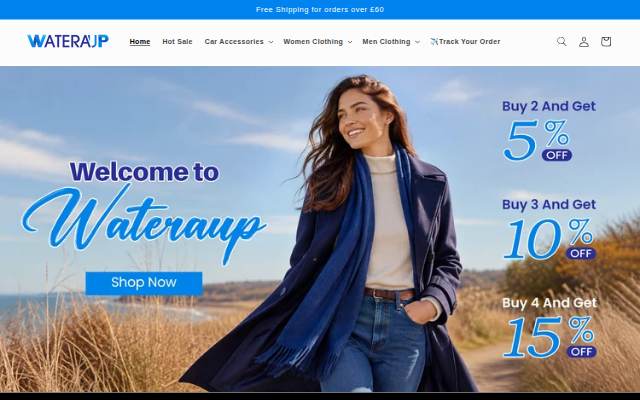 wateraup storefront