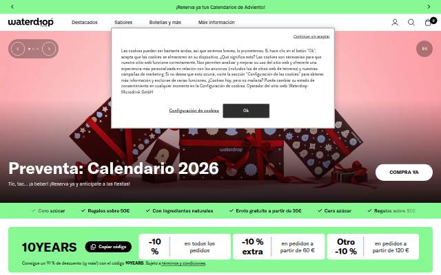 waterdrop® ES storefront