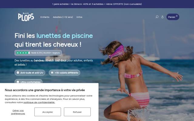 WATERPLOPS storefront