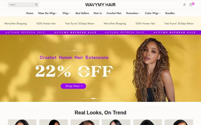 Montra da Wavymy Hair