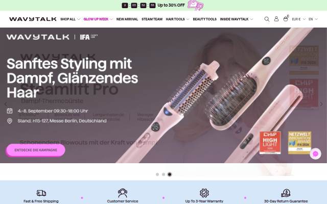 Wavytalk storefront