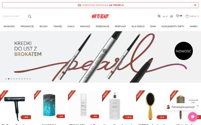 WAYBEAUTY.PL storefront