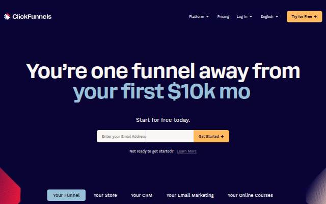 Vitrine de ClickFunnels™